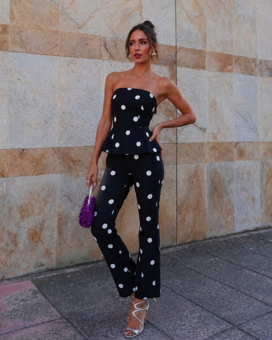 Polka Dot Jumpsuit