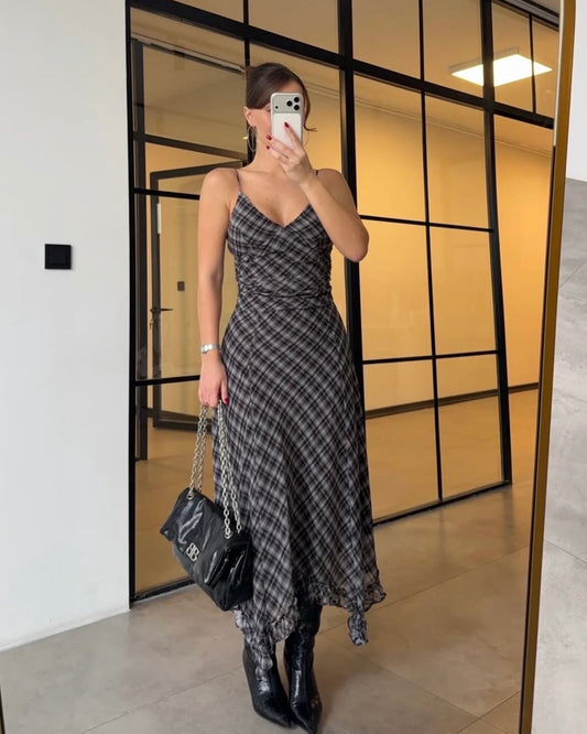 Checkered Dress