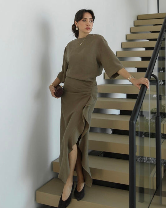 Army Green Dress