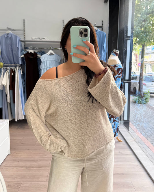 Beige Sweater