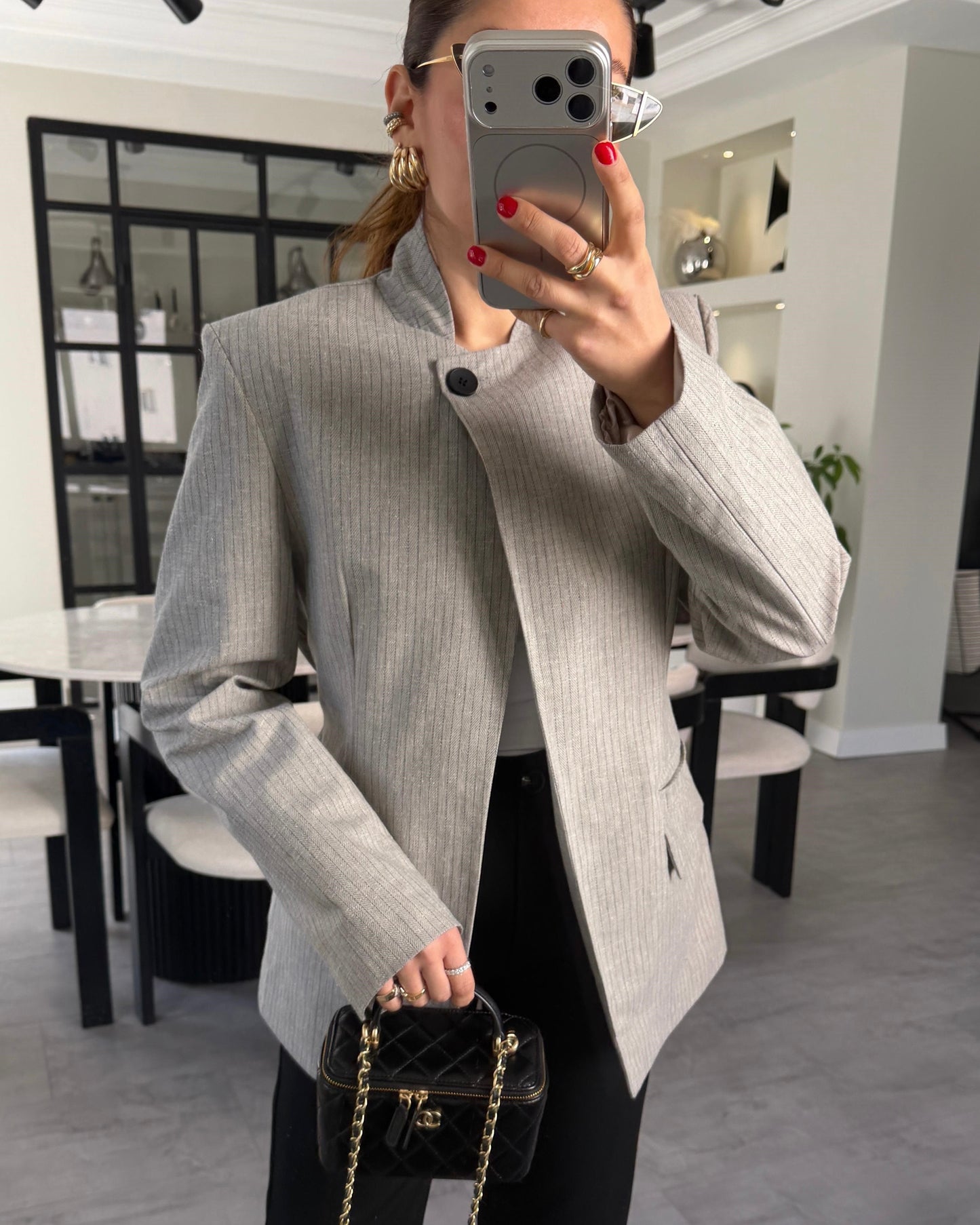 Asymmetrical Blazer