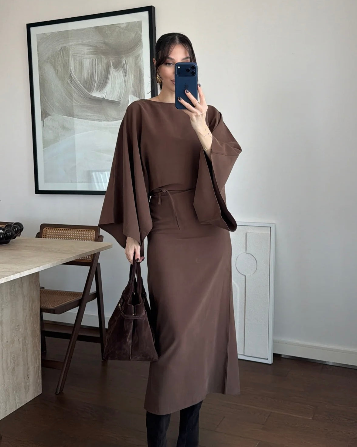 Brown Dress
