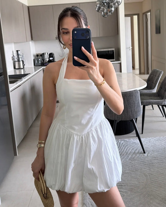 White Mini Dress