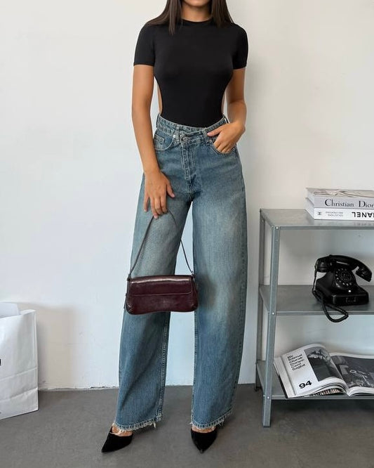 Asymmetrical Jeans