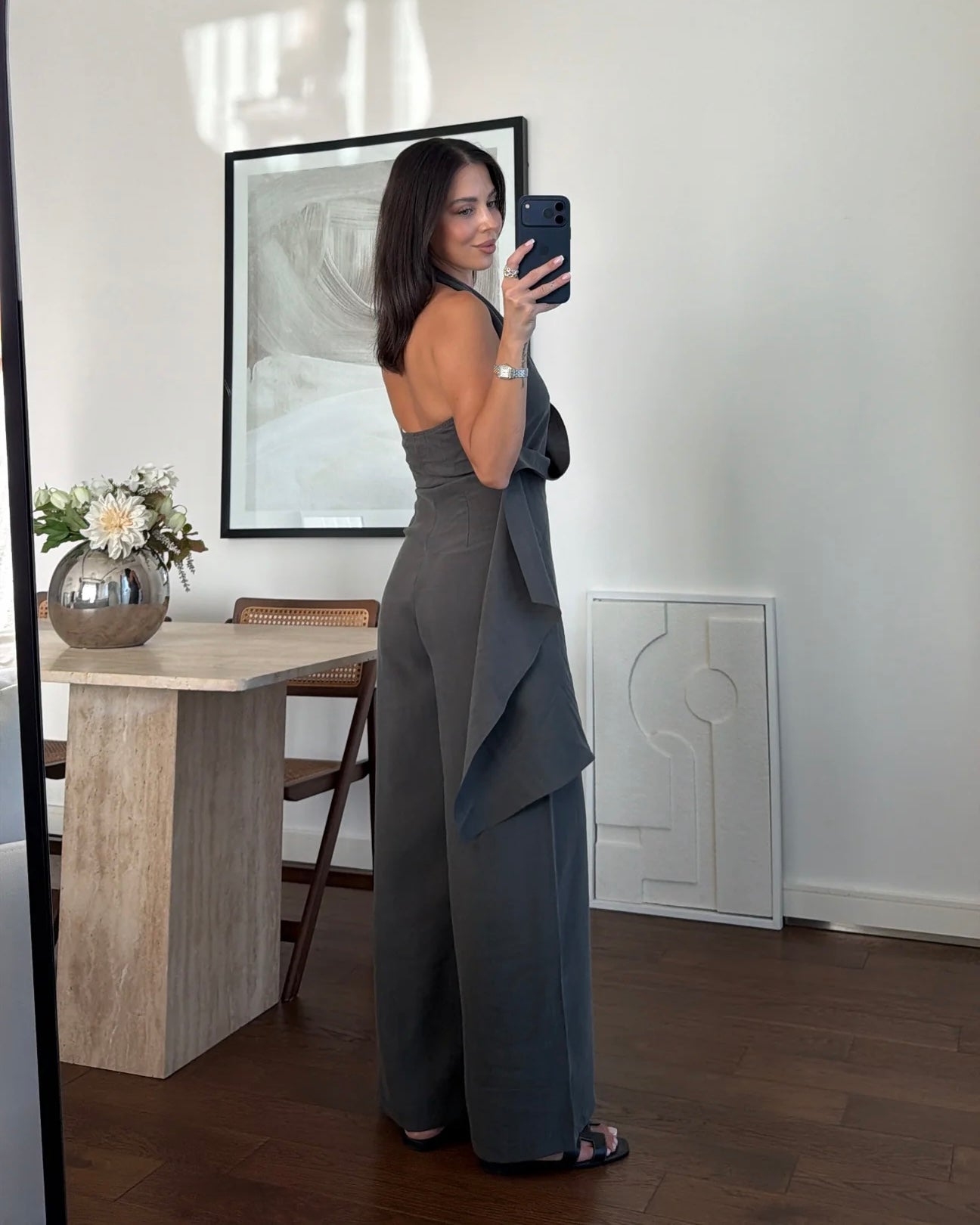 Grey Jumpsuit