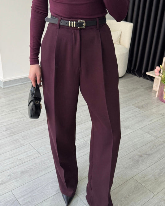 Burgundy Pants