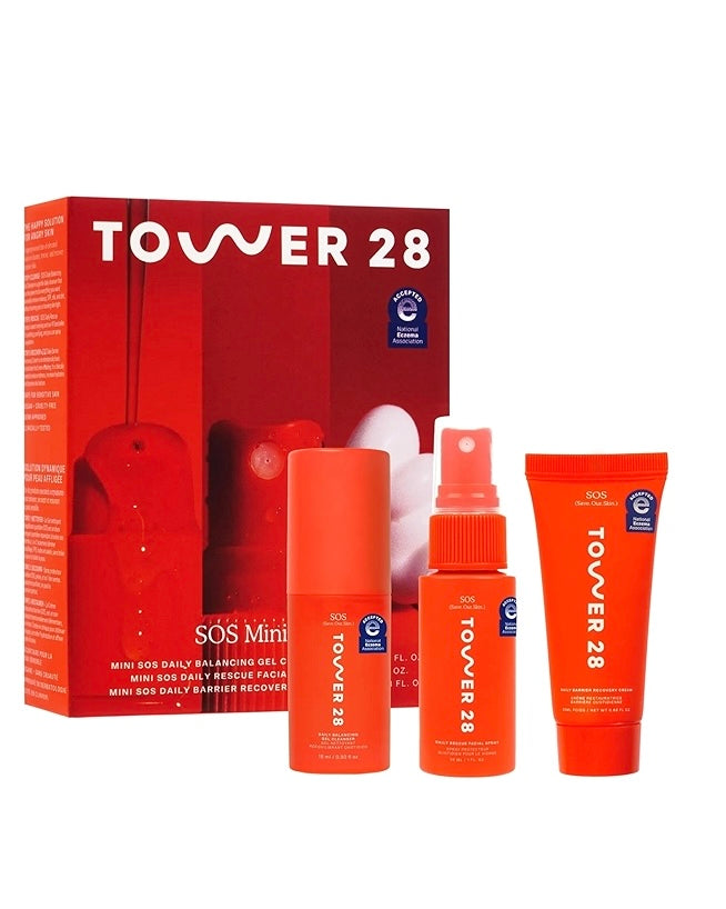 Tower 28 SOS Mini Skincare Travel Kit