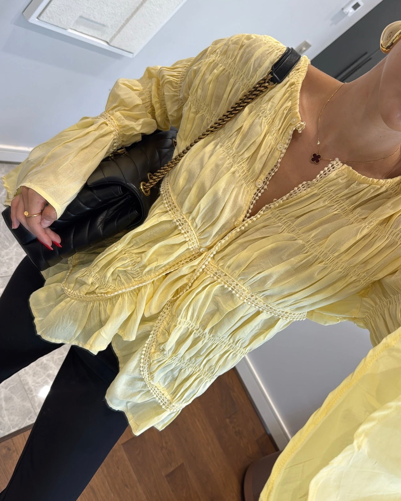 Yellow Blouse