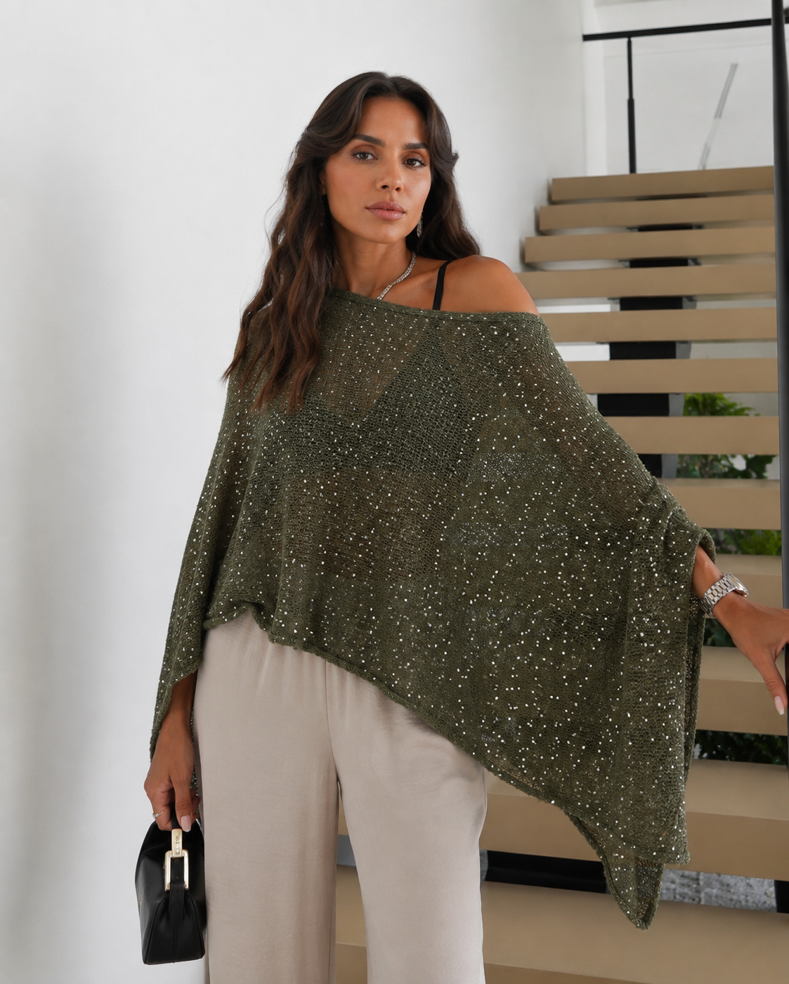 Army Green Poncho