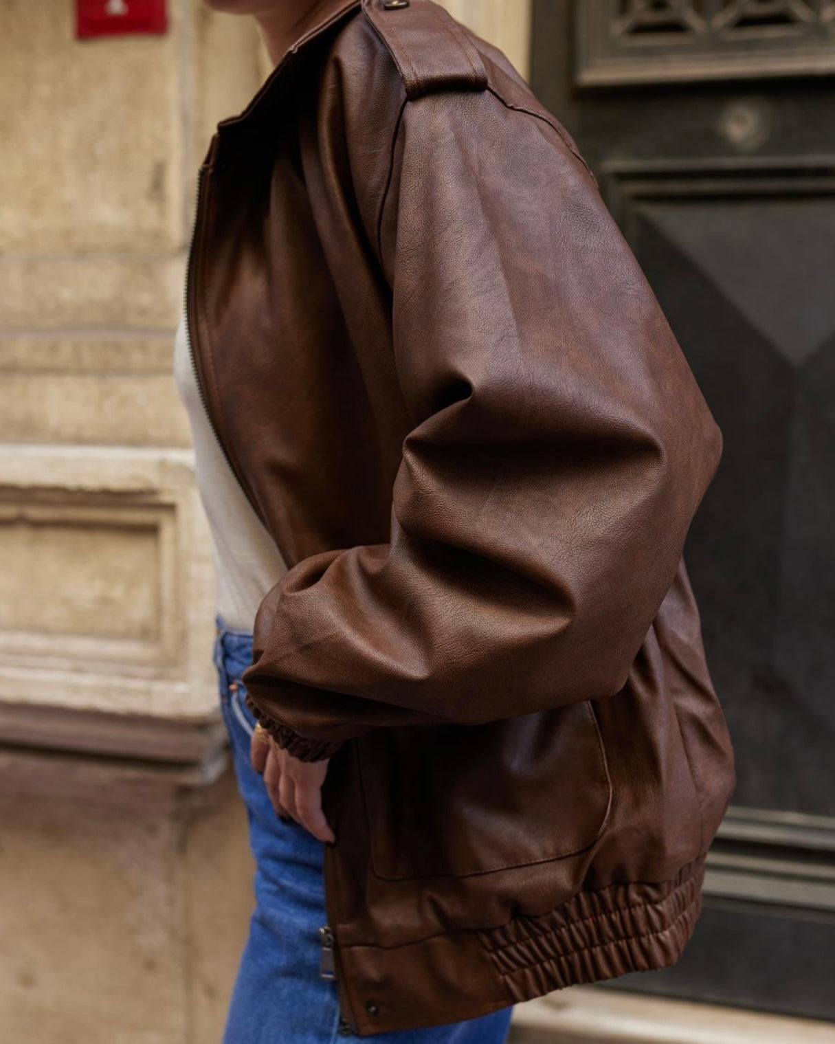 Brown Leather Jacket