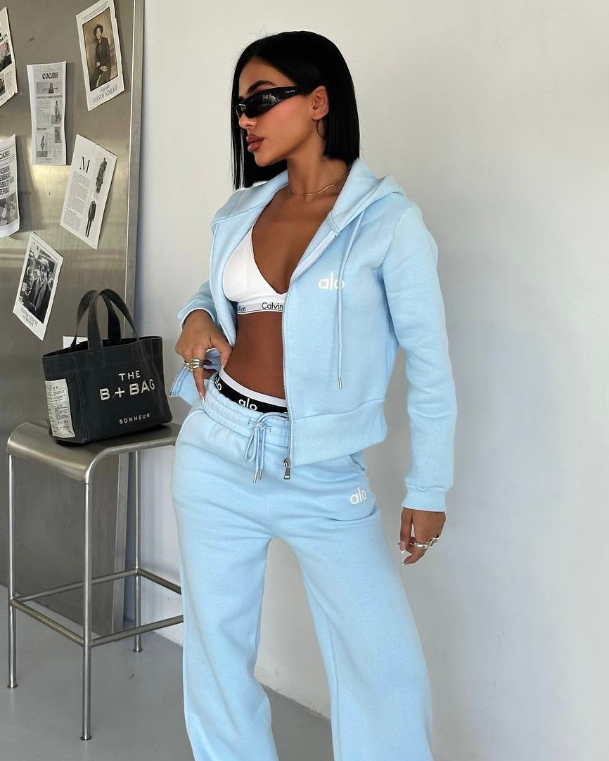 Baby Blue Alo Set