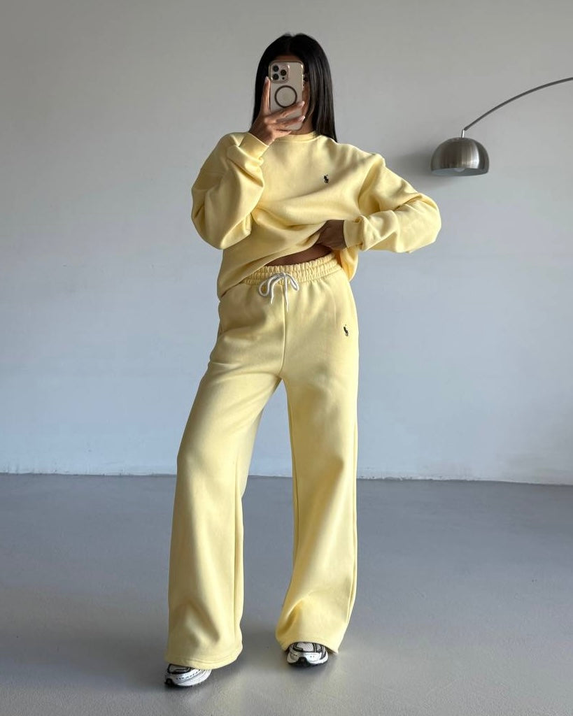 Yellow Polo Set