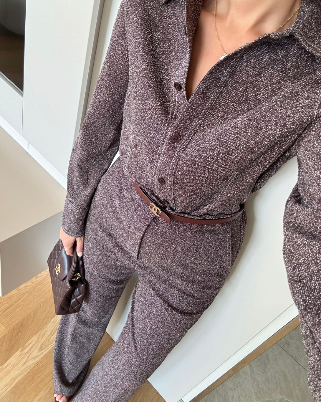 Brown Zara Set