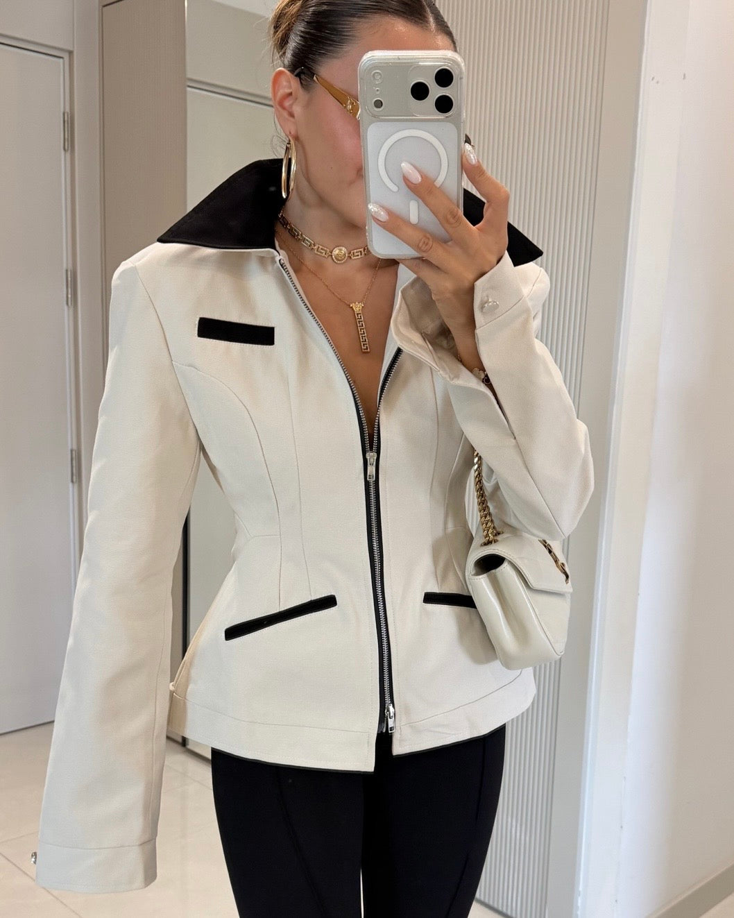 Beige Jacket
