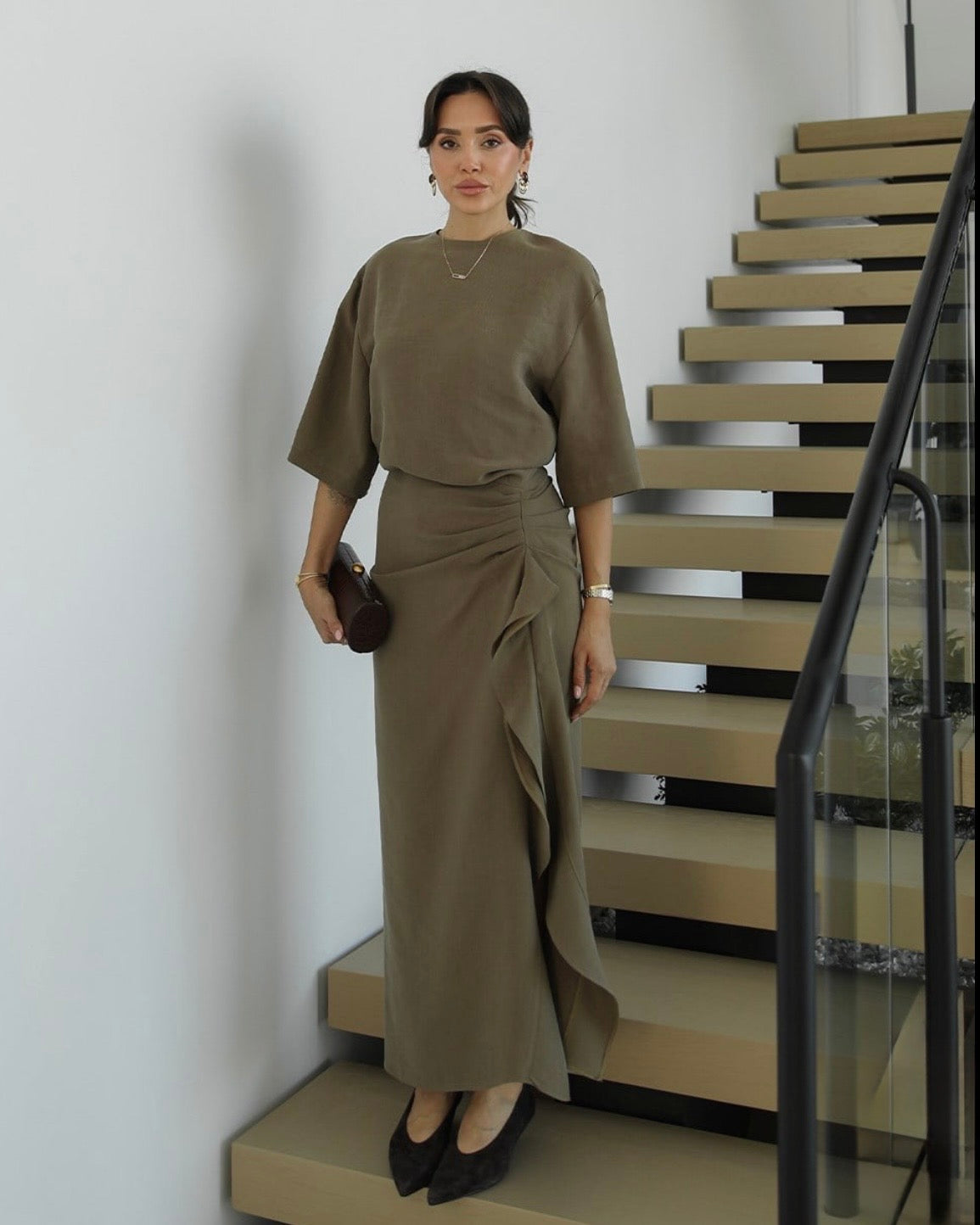 Army Green Dress
