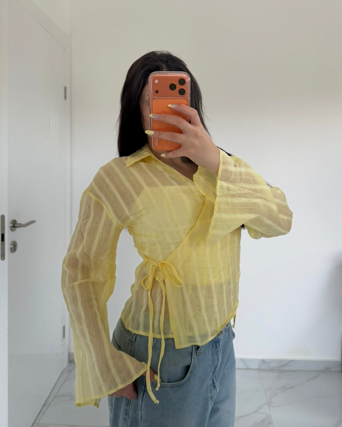 Yellow Blouse