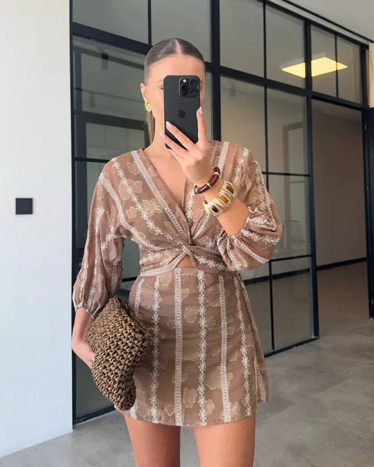 Brown Summery Dress