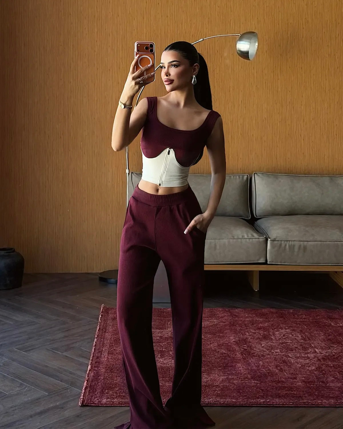 Burgundy Set