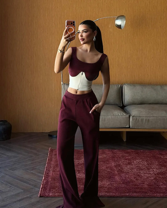 Burgundy Set