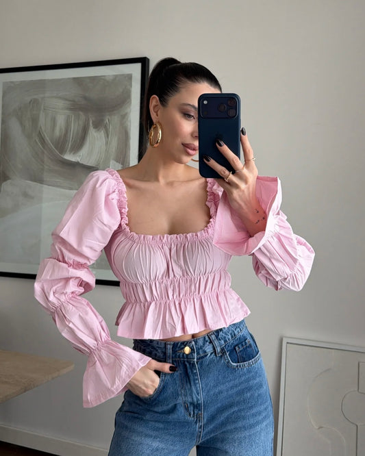 Pink Blouse