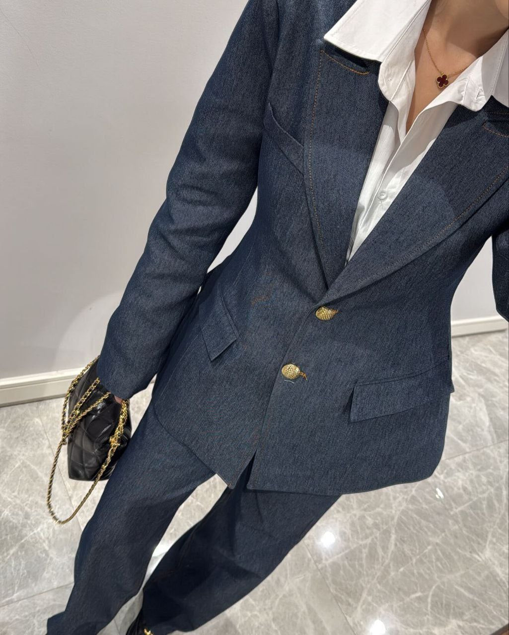 Trendy Denim Set