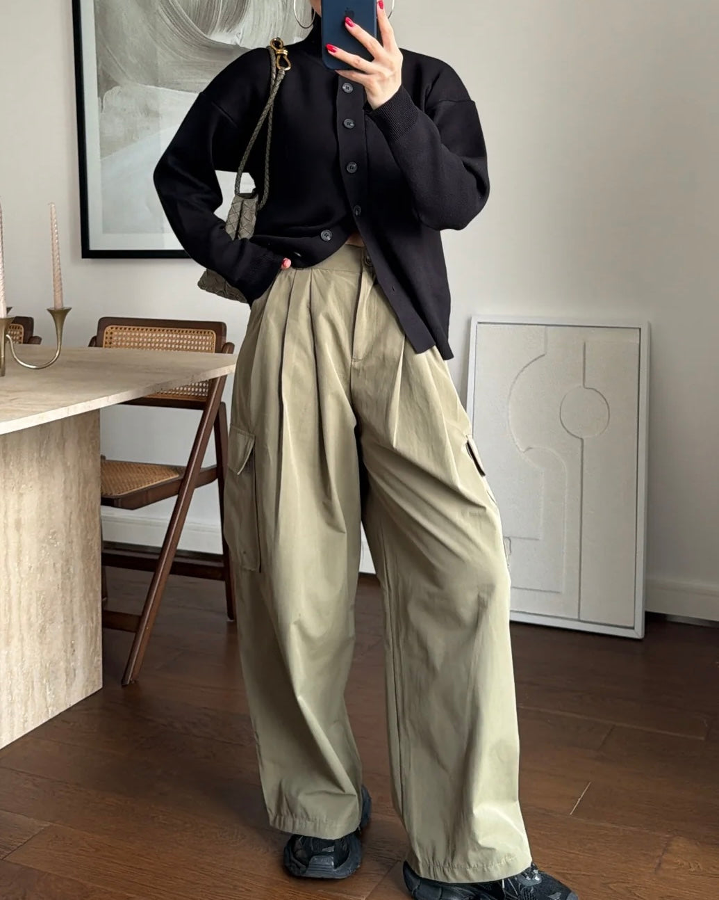 Army Green Cargo Pants
