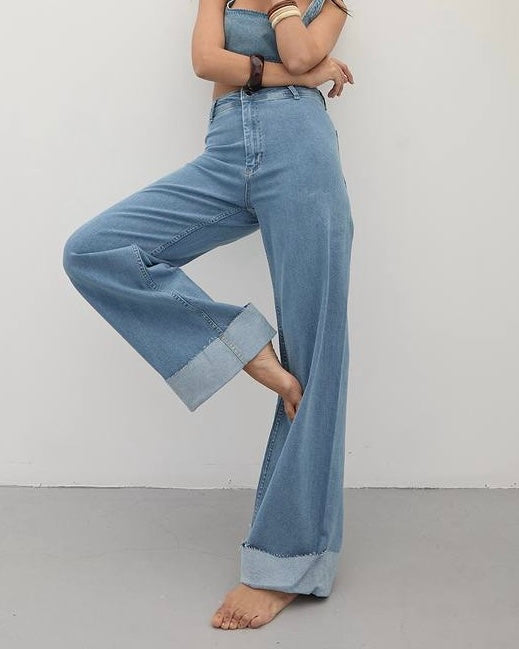Rolled Up Jeans