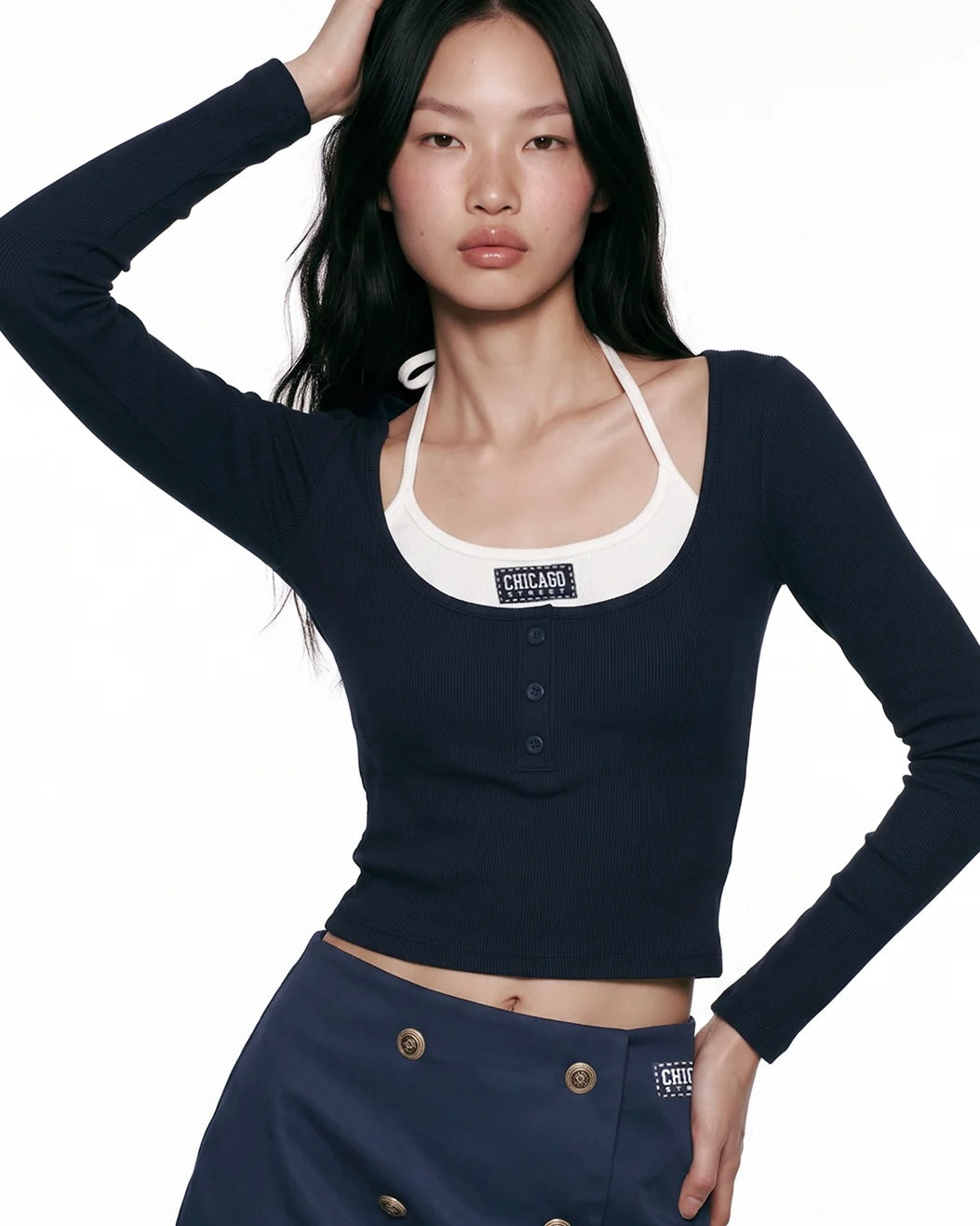 Navy Chicago Shirt