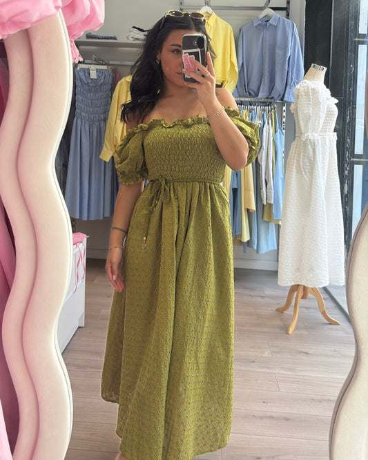 Army Green Dress