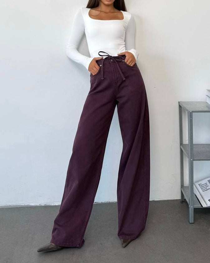 Plum Colored Jeans