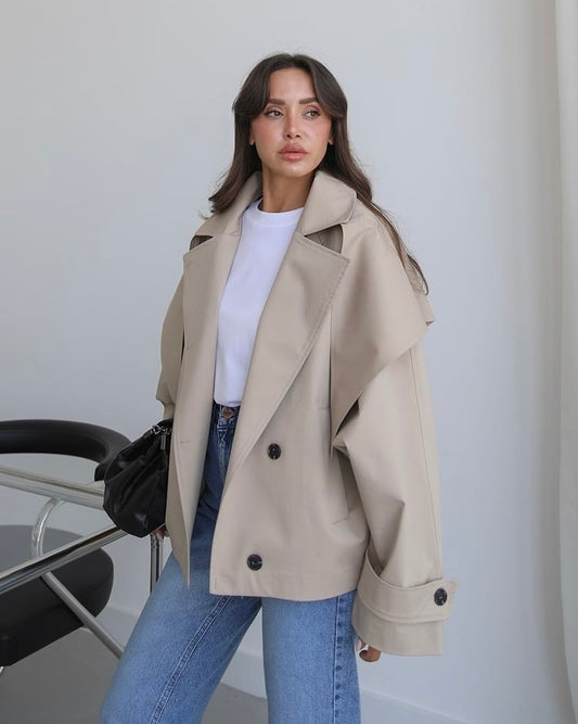 Beige Trench Coat