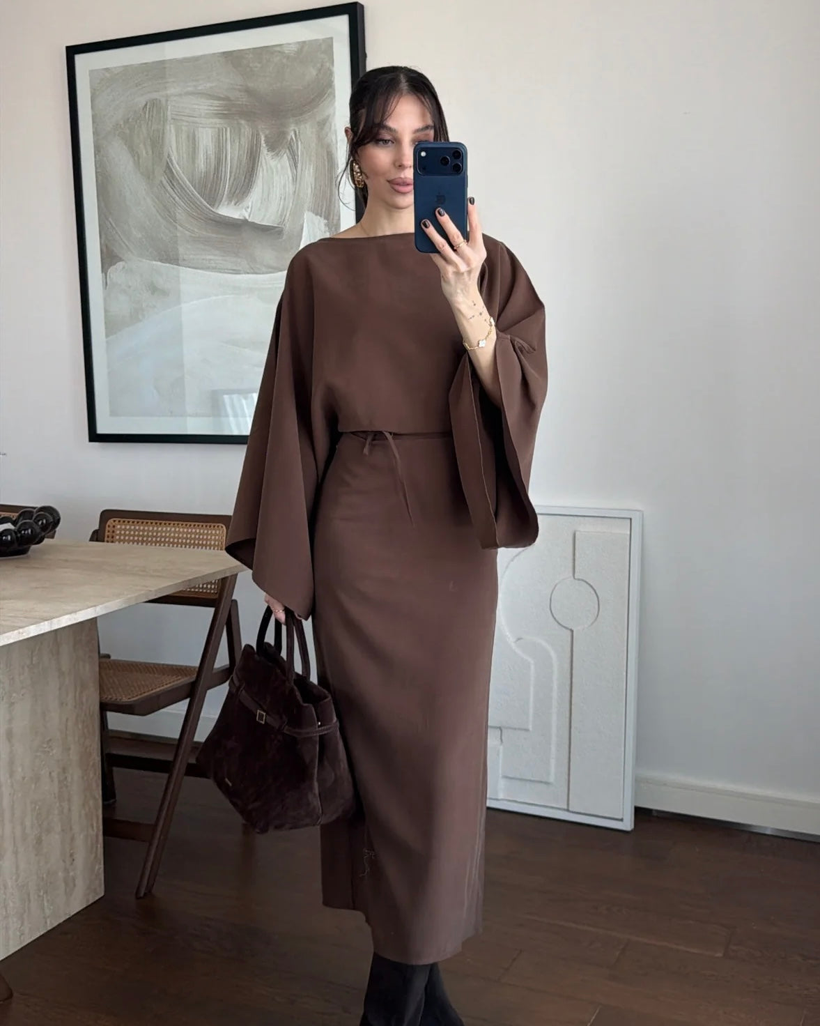 Brown Dress