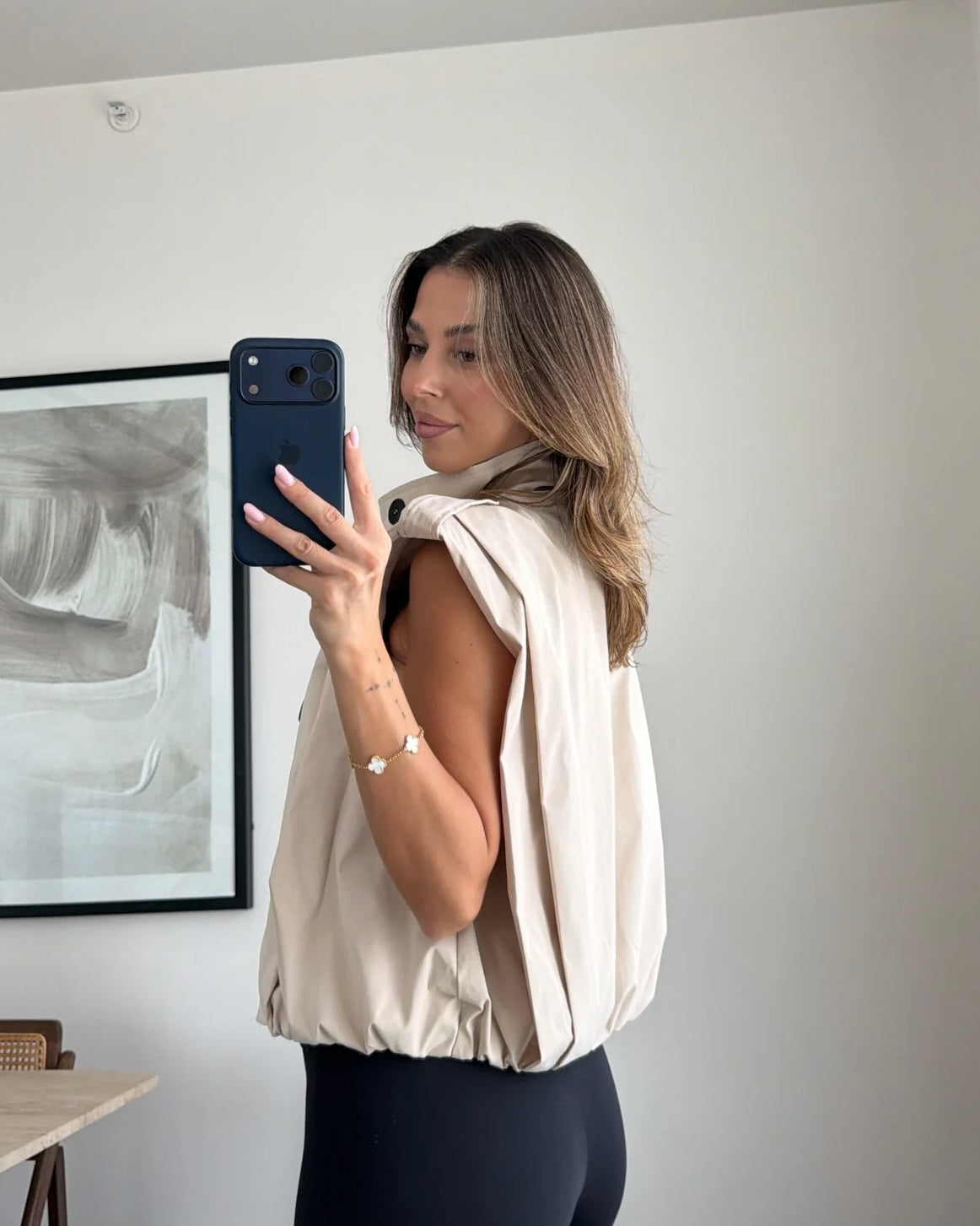Beige Vest