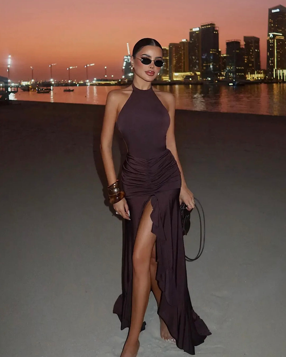 Brown Dress