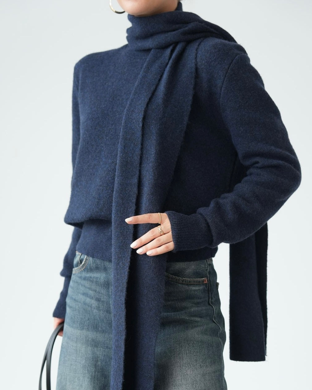 Sweater with Scarf