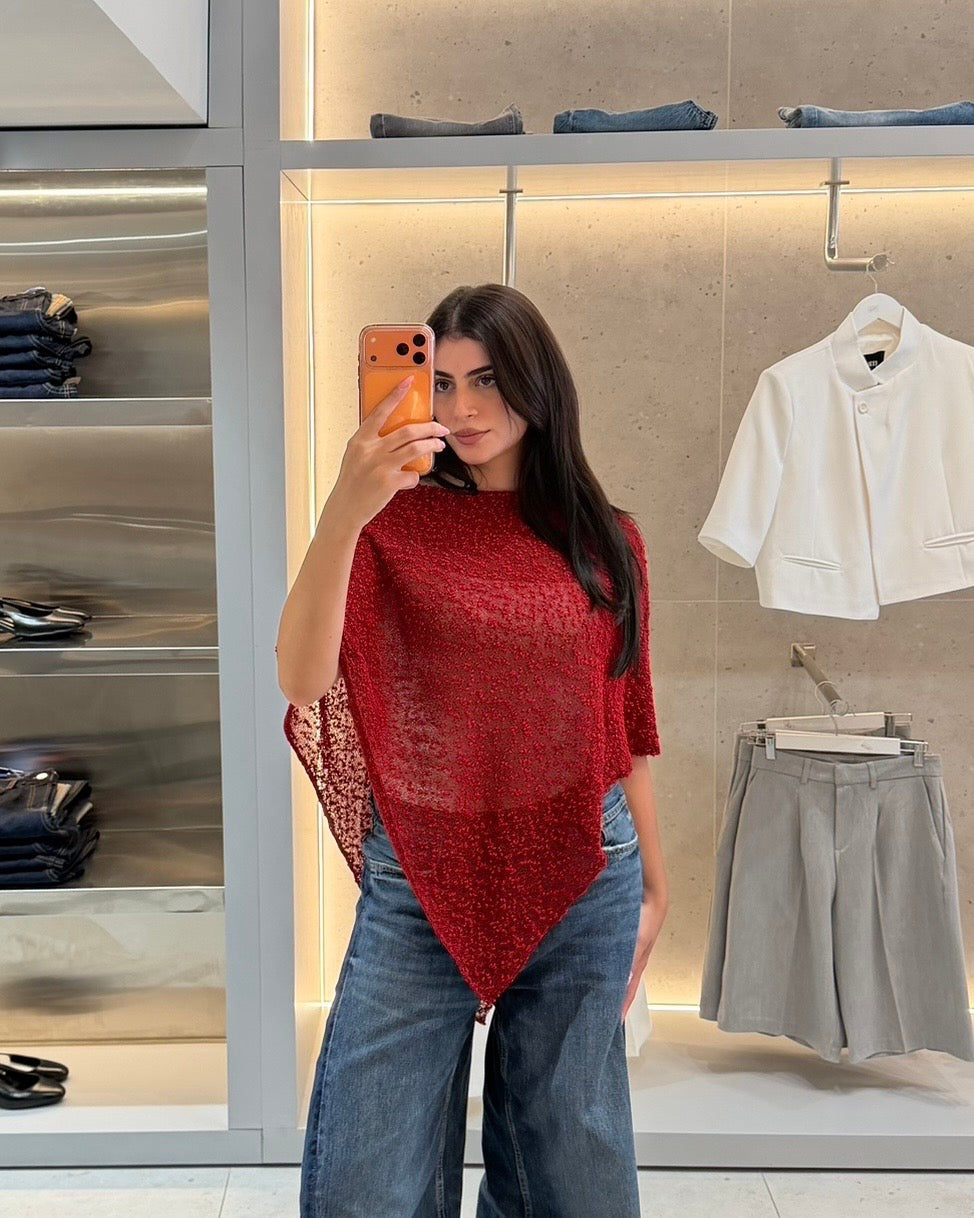 Red Poncho