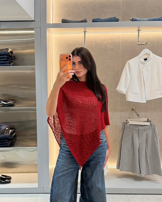 Red Poncho