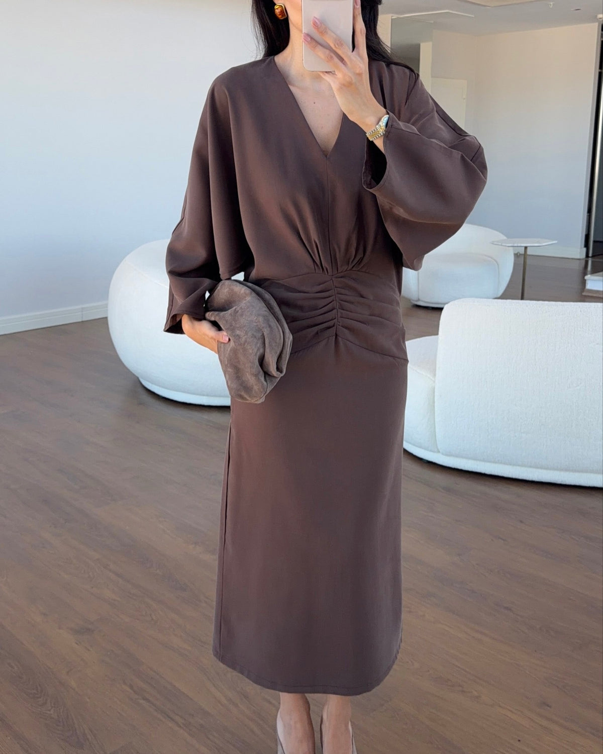 Brown Dress