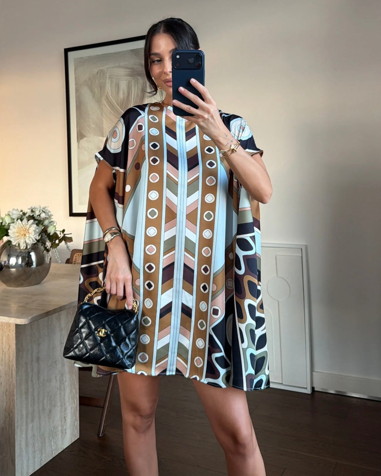 Satin Dress