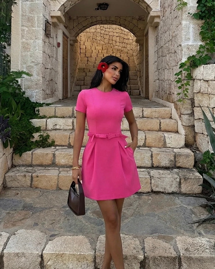 Pink Mini Dress