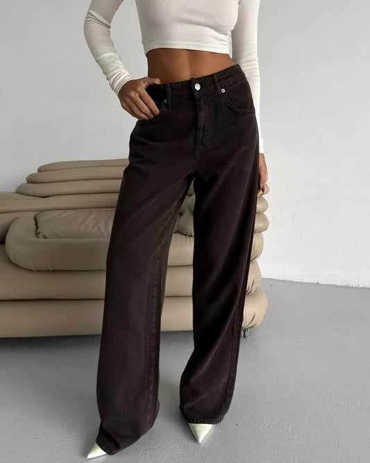 Brown Baggy Jeans