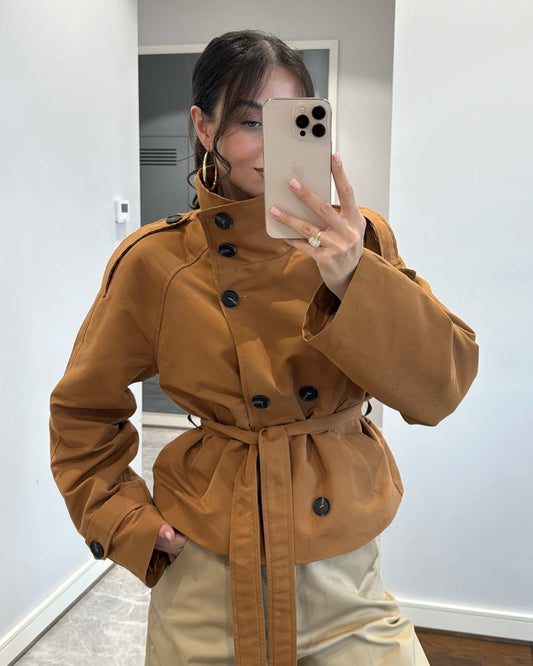 Camel Trench Coat