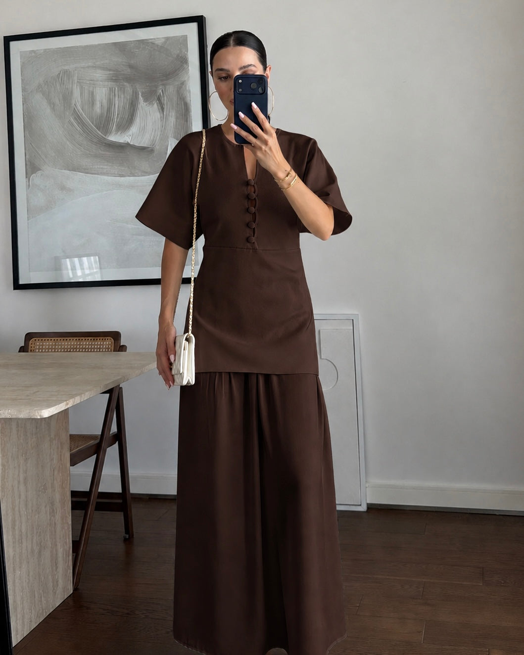 Brown Zara Dress