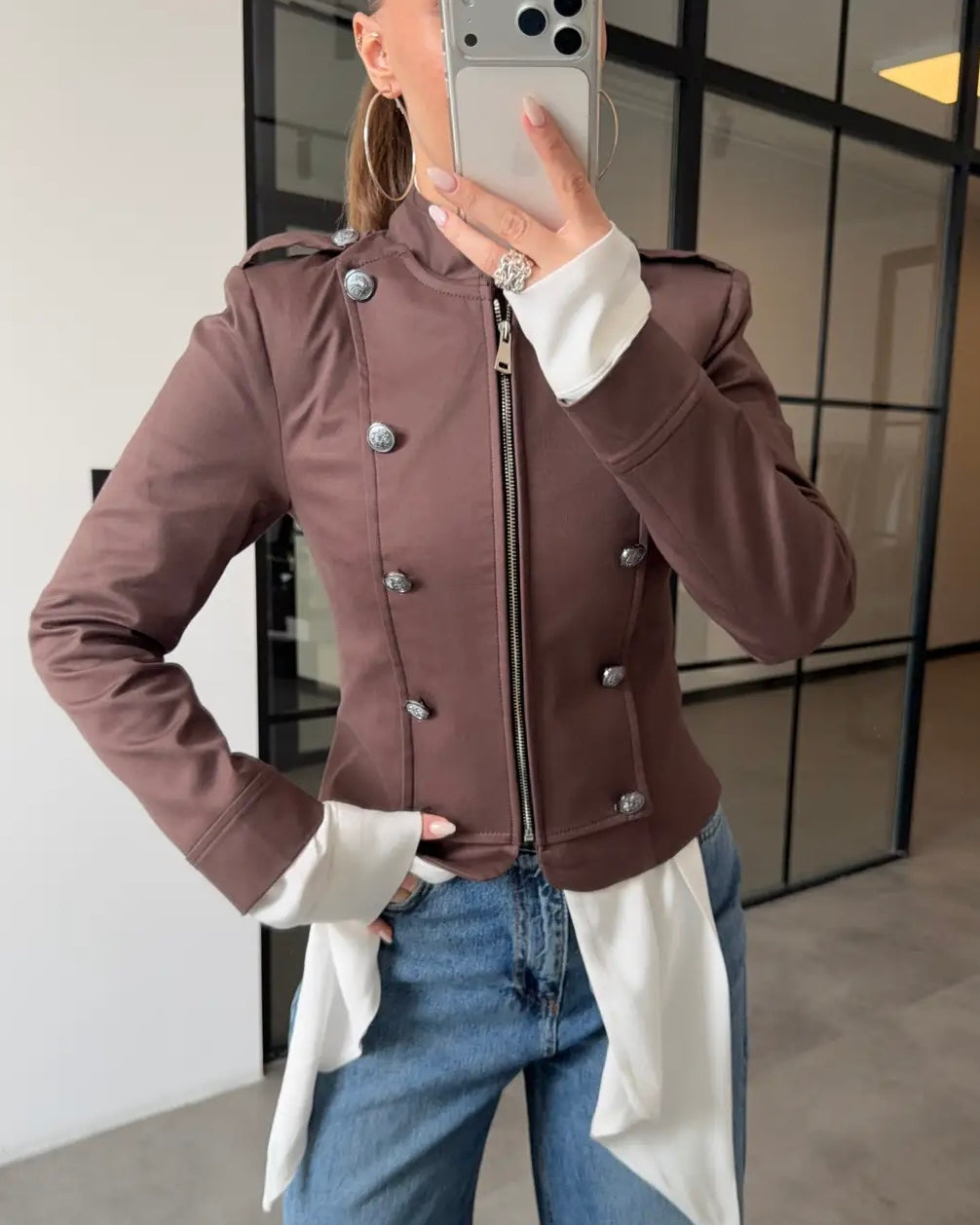 Brown Napoleon Jacket