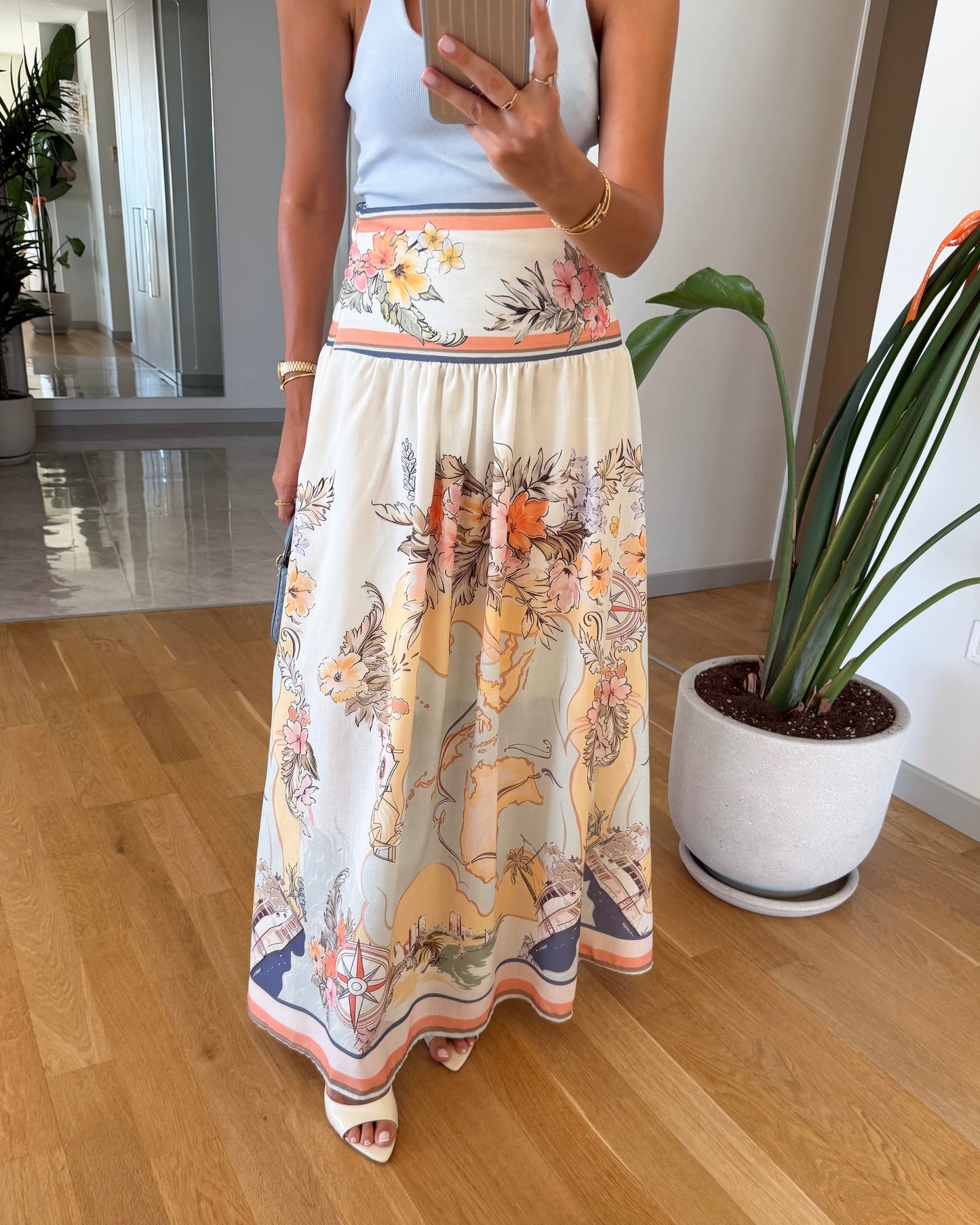 Floral Skirt