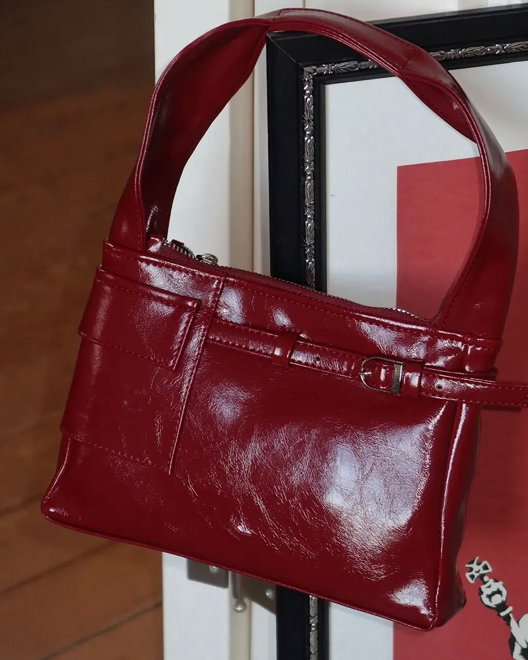 Burgundy Bag