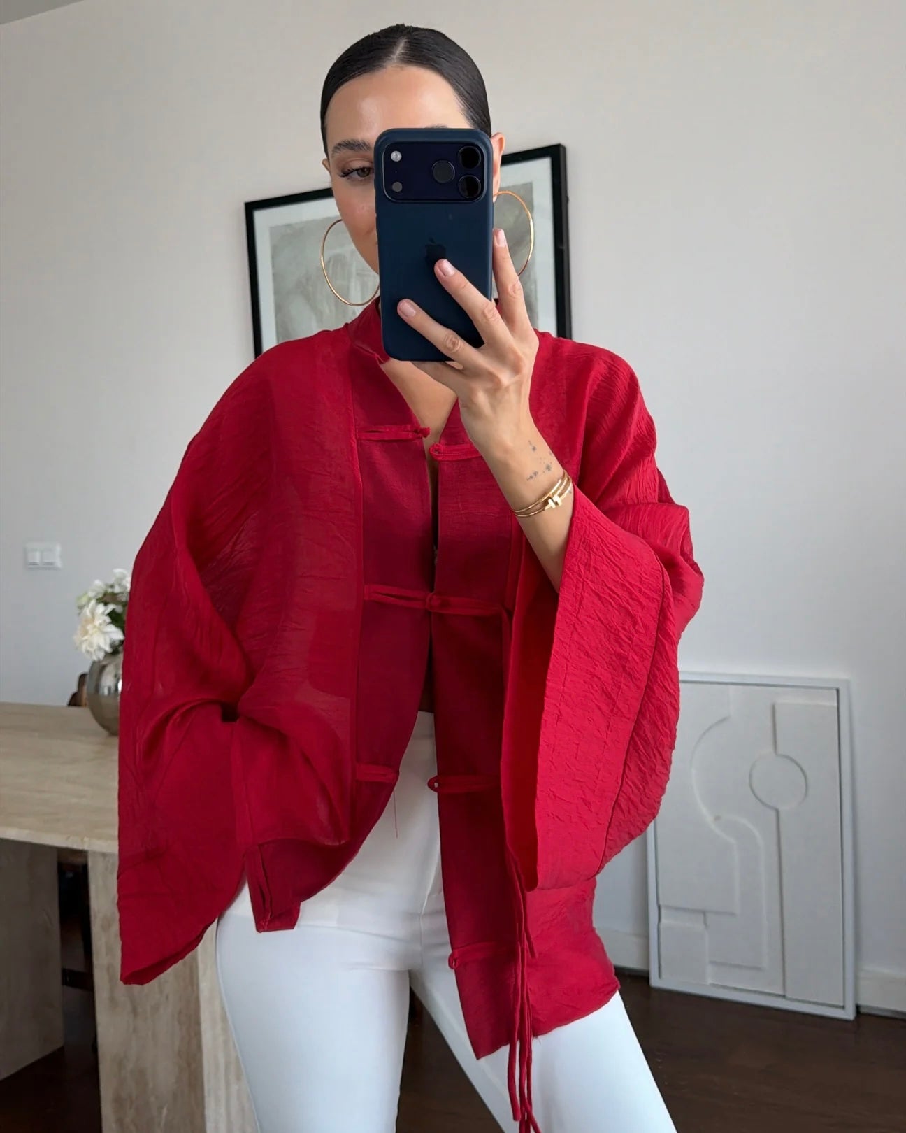 Red Blouse