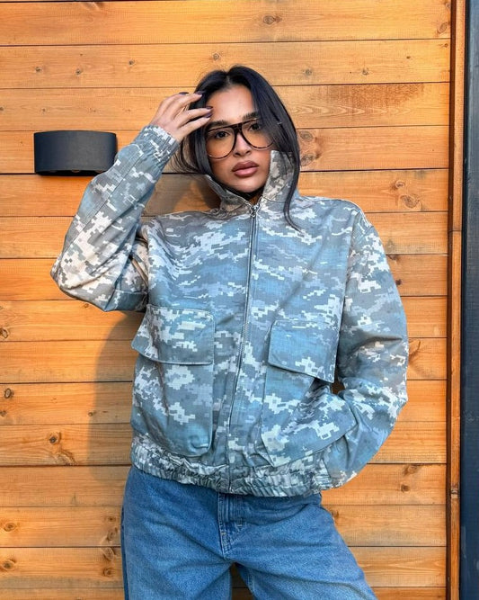 Army Green Military Jacket