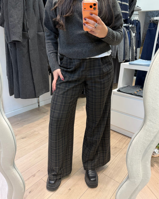 Checkered Pants