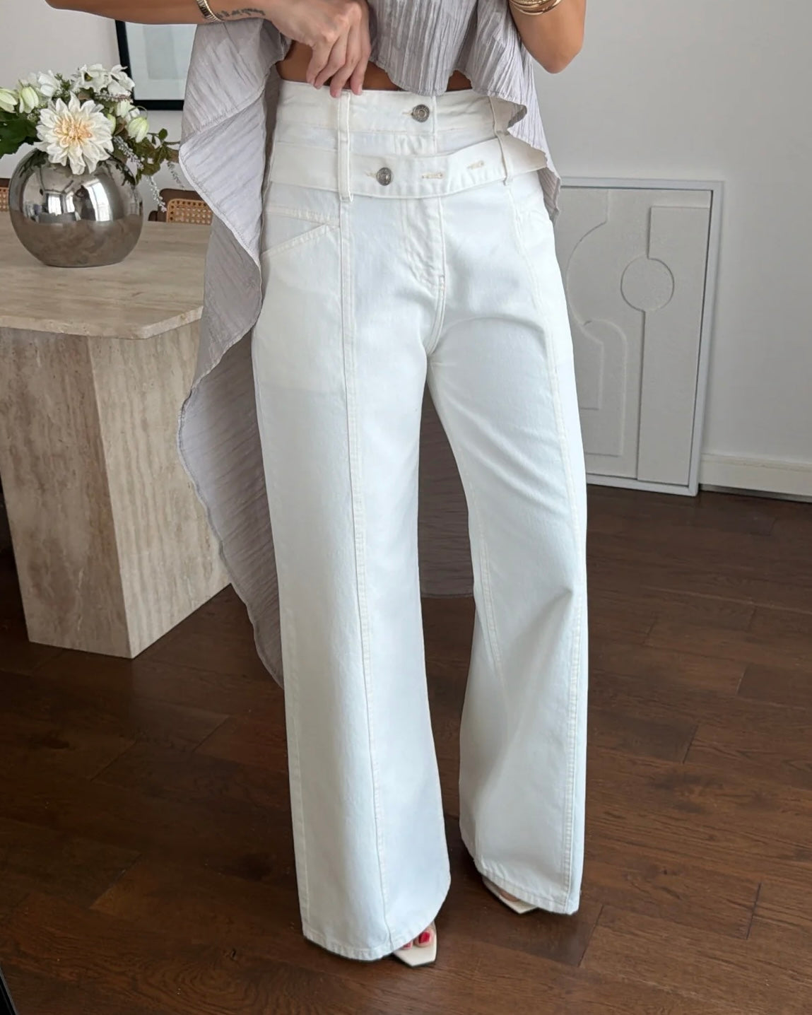 White Jeans